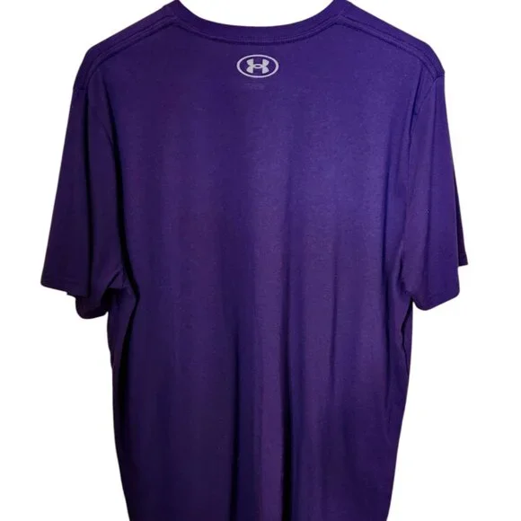 Northwestern University Wildcats Under Armour T-Shirt Adult Size XL Purple White - Picture 2 of 3